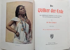 The Peoples of the Earth A Description of the Way of Life 776 Illustrations 1900