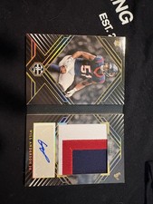 Panini 2023 Limited Will Anderson Jr. Texans Rookie Auto Patch Booklet /49