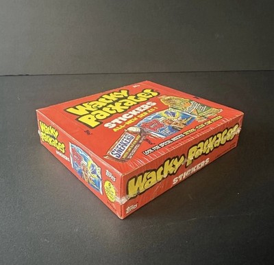 WACKY PACKAGES All New Series 1 ANS 1 SEALED Hobby Box 24ct GPK 2003