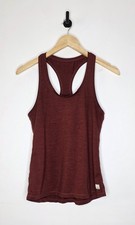 Vuori Lux Performance Tank Women's Size Small Racerback Stretch Spice