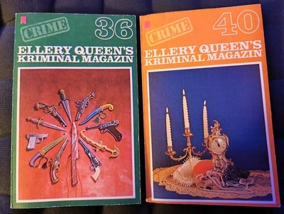 Ellery Queen s Kriminalmagazin 36 und 40, 1972/73 (Dt. EA), TB, gut