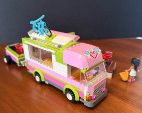 LEGO Friends 3184 COMPLETE SET Adventure Camper Olivia Nicole MINIFIG BOX MANUAL