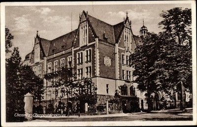 Postcard Chemnitz Saxony, Oberpostdirektion - 3390258