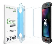 amFilm Auto-Alignment for Nintendo Switch 2 Screen Protector [7.9''] 2025 1 Only