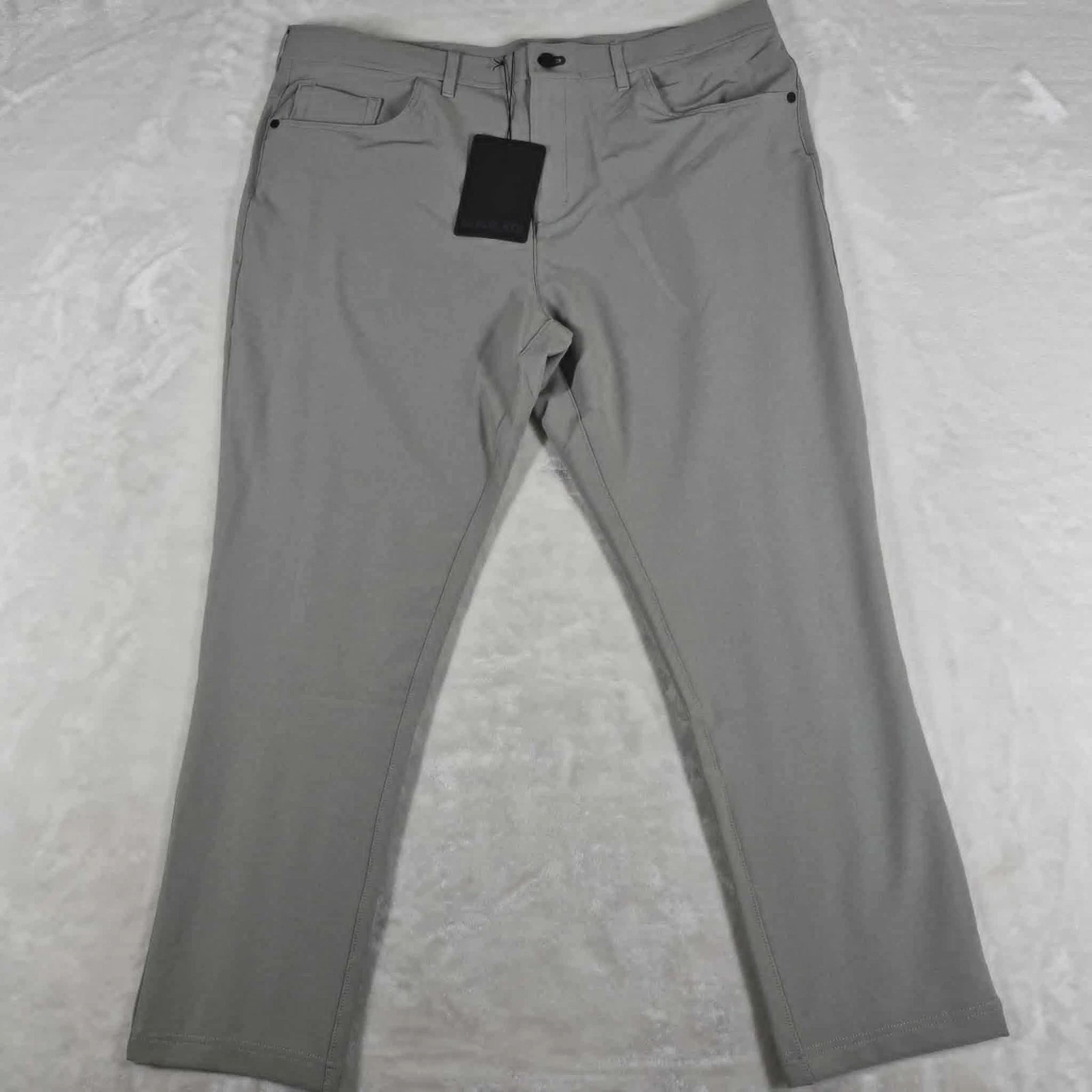 Public Rec Workday Pants Men's 40x30 Gray Fog Stretch 5 Pocket Performance NWT