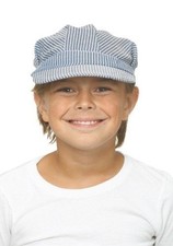 Gorra de Ingeniero Tren Conductor Sombrero Vestido Elegante Halloween Niño Disfraz Accesorio