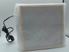 Unfinished Yellow Wooden Box With Sliding Lid For Jewelry Crafts Storage