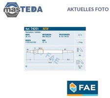 74251 GLÜHKERZE GLÜHKERZEN FAE FÜR AUDI A3,A6,A4,C6,B7,8P1,8PA 2L 100KW,103KW