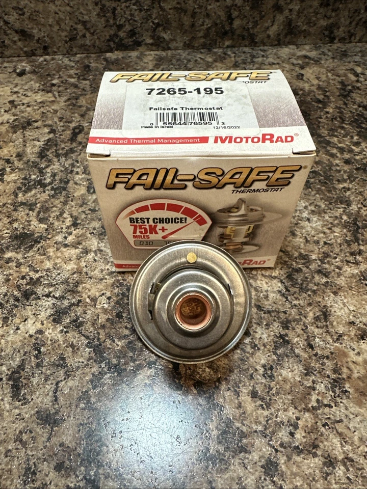 Termostato refrigerante motor a prueba de fallos MotoRad 7265-195 ¡¡ENVÍO GRATUITO!!! Foto 2 de 3