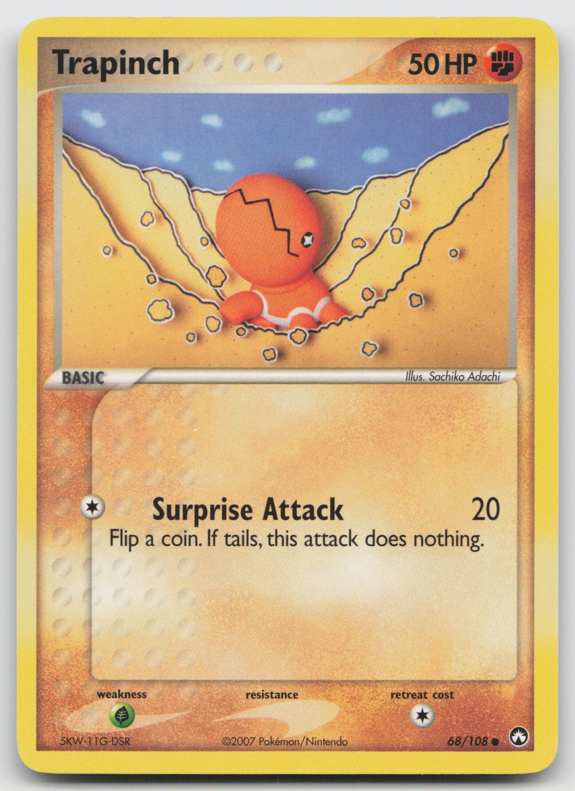 Trapinch Common Normal Power Keepers 68/108 LP