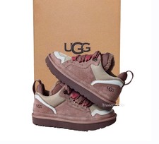 NIB 100 Auth UGG Brand Women's Comfy Lowmel Fashion Shoes Sneakers Rocky Oak