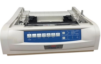Oki Okidata Microline ML 490  working order Dot Matrix please read description