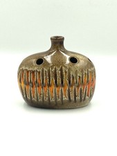 La Poterie Périgordine Vase Pique-Fleurs Céramique Vintage Parfait état