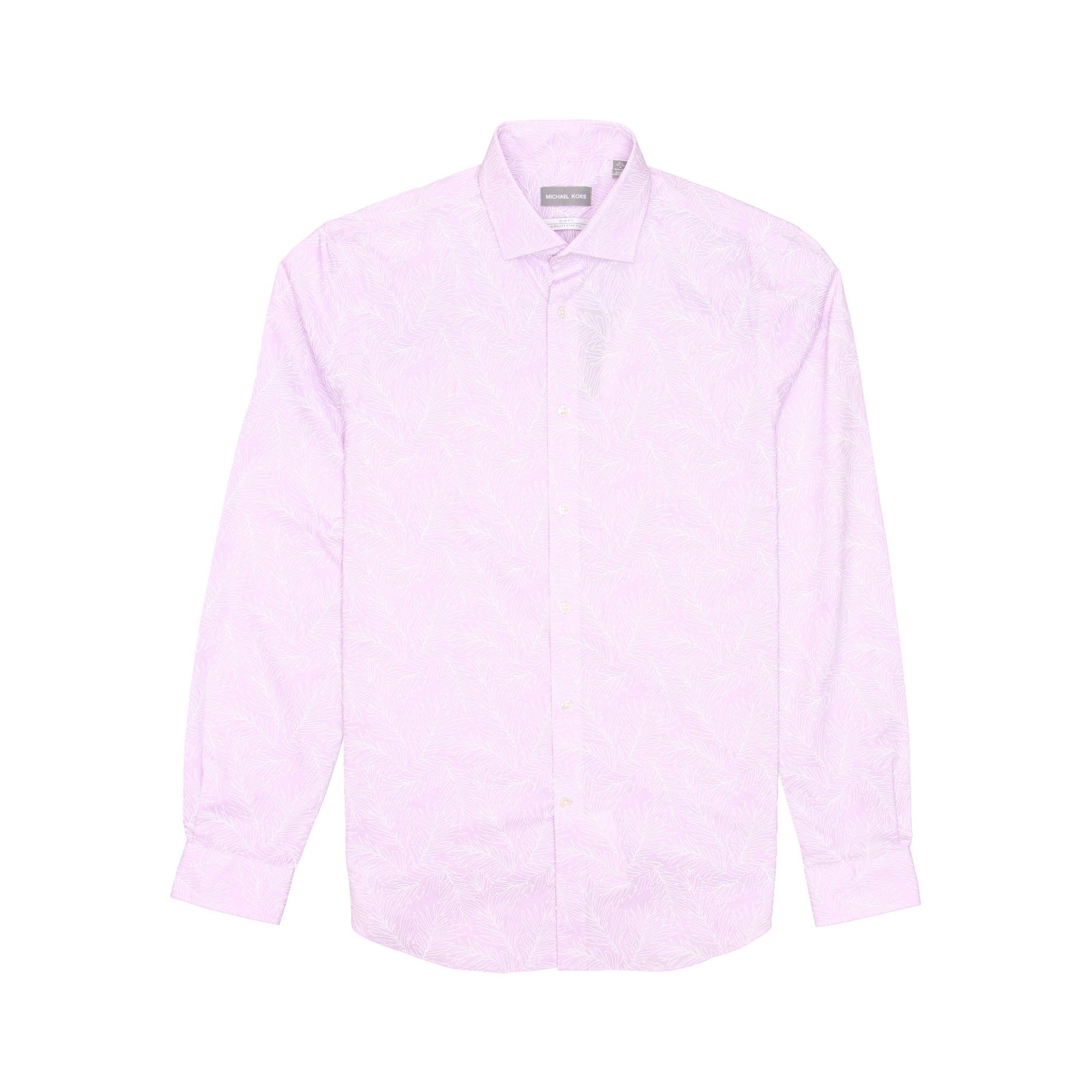 Camicia Michael Kors uomo hawaiana slim fit con bottoni (17 32 33 lilla) $85