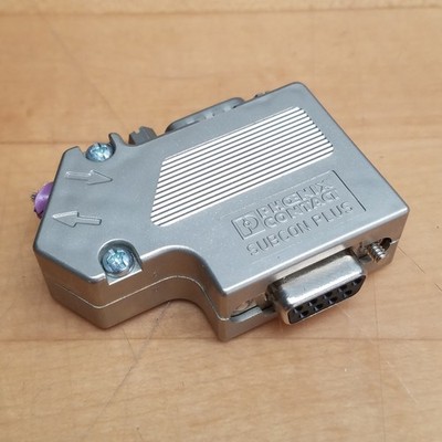 Phoenix Contact SUBCON-PLUS-CAN/PG, 2708119 D-SUB Bus Connector - USED