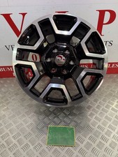 GENUINE VW AMAROK PAN AMERICANA 20” 8J BLACK D-CUT ALLOY WHEEL N1XC1007C1B