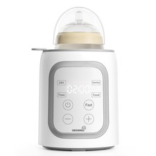 GROWNSY 8  in  1 Fast Baby Bottle Warmer-Timer, Temp Control, Sterilize, Defrost