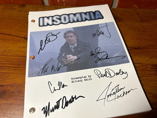 Insomnia Movie Script Autographed Signed Reprint Al Pacino Robin Williams - 第 2/4 張圖片