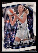 2025 Prizm WNBA White Seismic Prizms KARLIE SAMUELSON #102 Minnesota Lynx
