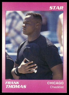 1991 Star Frank Thomas #1 Frank Thomas
