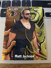 Matt Jackson 2026 AEW Allure Color Flow Orange-Yellow Serial Numbered /199