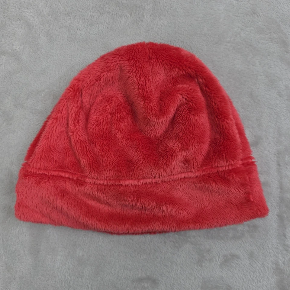 Gorro ajustado The North Face para mujer rosa polar invierno clima frío cálido Foto 2 de 4