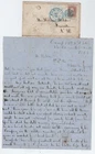 CIVIL WAR LETTER - Nurse Writes Parents About Death of Son in 13th NH Infantry !