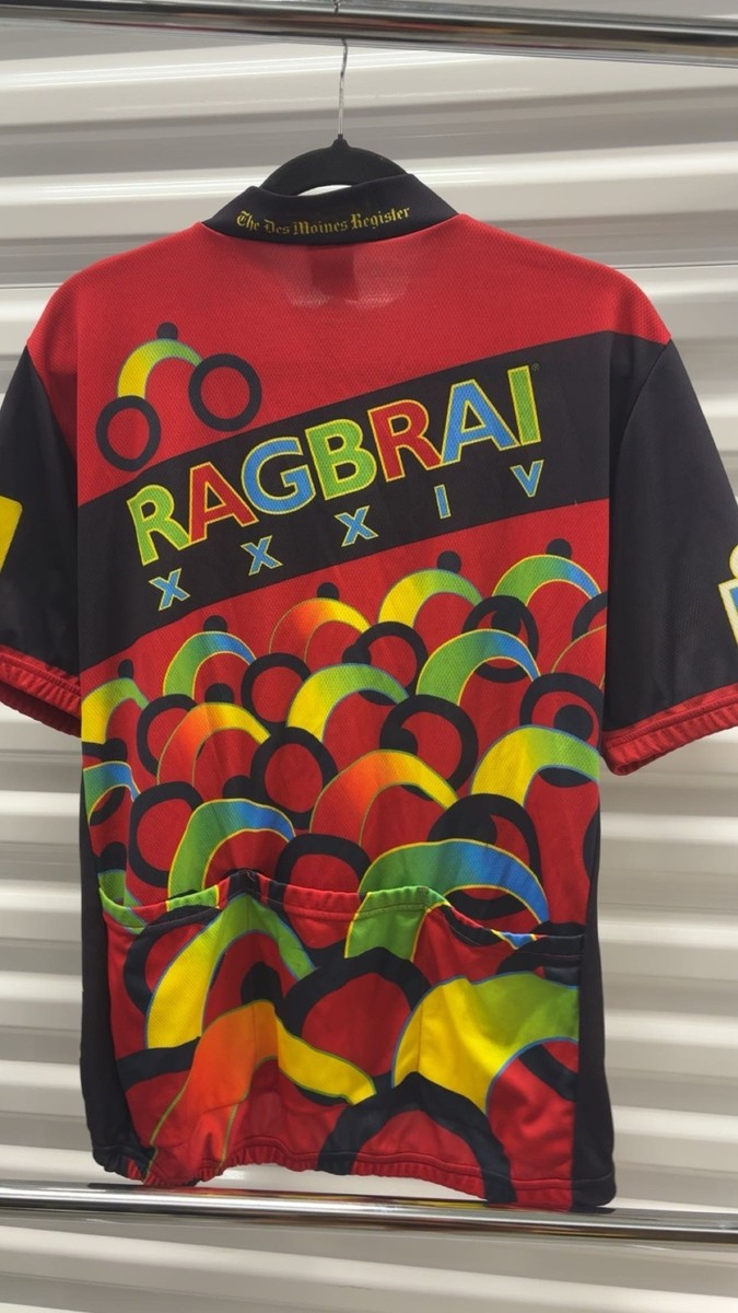 RAGBRAI XXXIV 2006 Verge Cycling Jersey The Des Moines Register