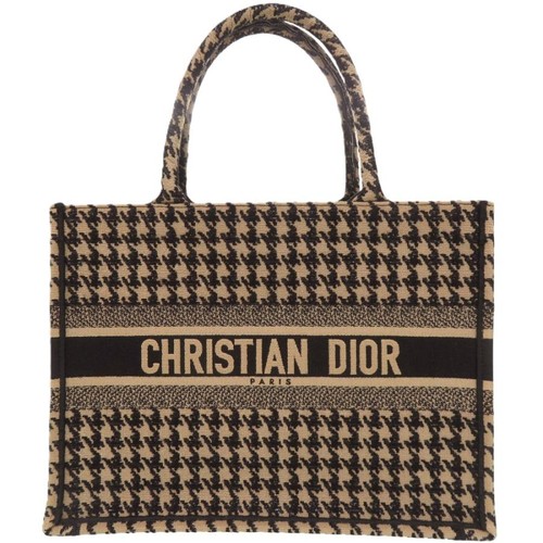 DIOR Tote Bag: Book Tote Medium M1296ZRFP Beige/Black W37H27D17cm;