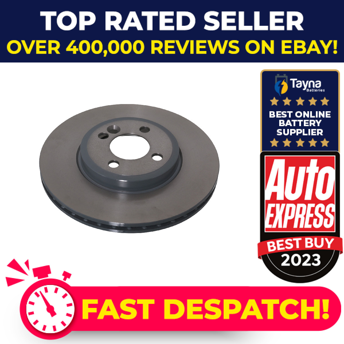 2x Brake Discs Pair Vented Front 294mm 36698 Febi Set 34116768933 34116774986