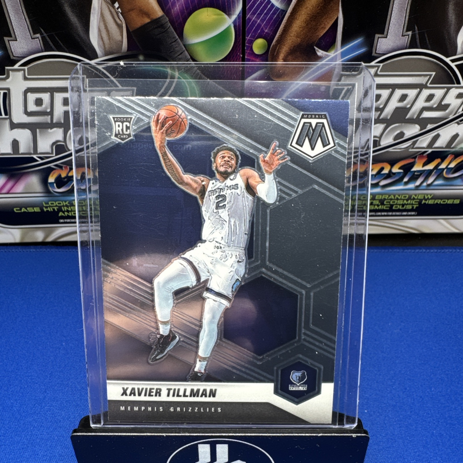 2020-21 Panini Mosaic - Rookie #213 Xavier Tillman (RC)