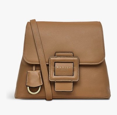 RADLEY LONDON Purley Knoll Small Flap Over Crossbody Bag - Tan