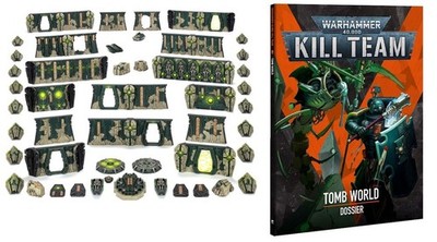 KILLZONE TOMB WORLD NECRONS TERRAIN + Dossier Cards Warhammer Kill Team 