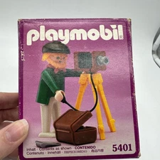 Playmobil 5401 Victorian Dollhouse Photographer Rare Complete!