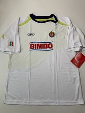 Vintage Chivas De Guadalajara Jersey Mens Large Reebok Club Deportivo Soccer NWT