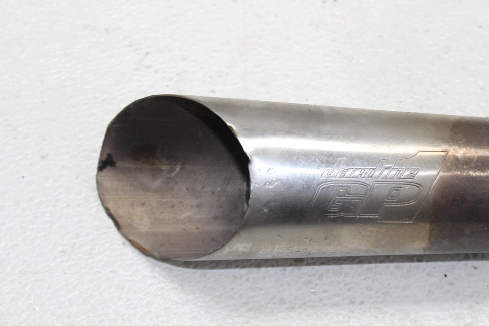 09-12 KAWASAKI NINJA ZX6R ZX600R JARDINE GP TUBO DE ESCAPE SILENCIADOR LATA DESLIZANTE  - Imagem 3 de 4