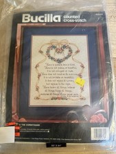 Bucilla Counted Cross Stitch Paul to the Corinthians 40658