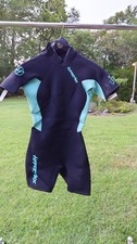 NEW HYPERFLEX VYRL 2MM BACK ZIP- SIZE 8 - WOMENS SPRING WETSUIT