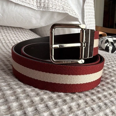 Red Leather Belts for Men for sale | eBay display picture 1
