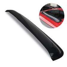 1x Sunroof Wind Moonroof Deflector Sunroof Visor 36.2inch92cm Polished Adhesive