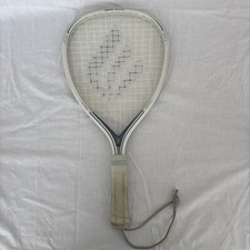 Vintage EKTELON Quazar Racquetball Ball Racket with cover. Small