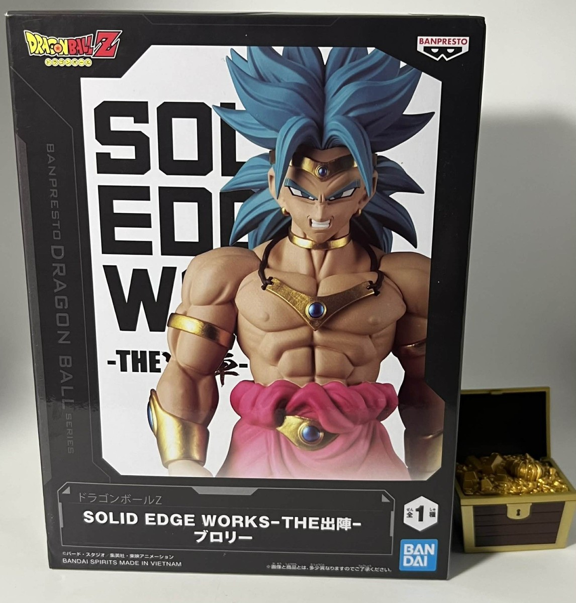 Dragon Ball Z Broly Solid Edge Works Banpresto Figure | eBay