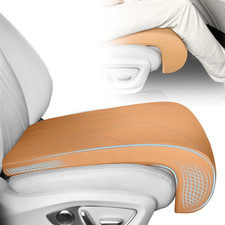 Car Seat Extender Leg Extender Support Cushion For Driver Seats Office Beige
