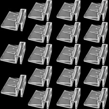 18 Pieces Rimless Aquarium Lid Clips 6mm Thick Acrylic Rimless Glass Canopy C...