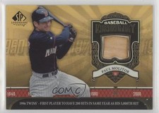 2006 SP Legendary Cuts Baseball Chronology Materials Paul Molitor #BC-PM HOF 0i6