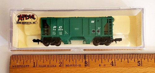 De colección ATLAS Modelo Ferrocarril Verde Penn Central #3176 2 Bahías PS-2 Excelente+ | Condition: Used
