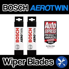 BOSCH AERO FLAT Front Windscreen Wiper Blades For: Kia Carnival (MB) (06-)