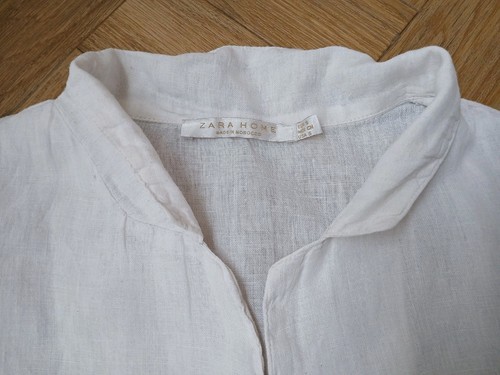 ZARA 100% Leinen Top und Hose Zweiteiliges Set Urlaub Sommer Small - Bild 20 von 24