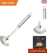 Professional Mini Ladle with Ergonomic Handle - 28.5cm Dishwasher Safe Spoon