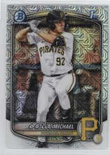 2025 Bowman Draft Chrome Mega Box Mojo Refractor Easton Carmichael #BDC-50 1m3v